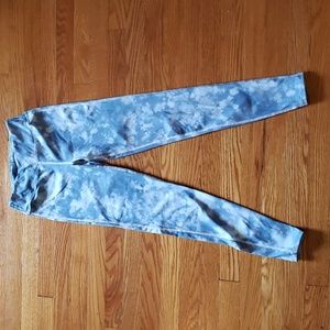 Cupshe Blue & White Leggings